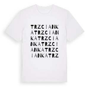 Trzcianka ordlek t-shirt – ekologisk bomull t-shirt från Pinshirt