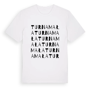 Turna Mała ordlek t-shirt – ekologisk bomull t-shirt från Pinshirt