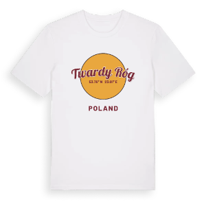 Twardy Róg cirkel t-shirt – ekologisk bomull t-shirt från Pinshirt