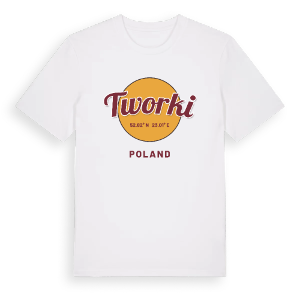 Tworki cirkel t-shirt – ekologisk bomull t-shirt från Pinshirt