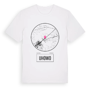 Uhowo t-shirt – ekologisk bomull t-shirt från Pinshirt