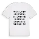 Waniewo ordlek t-shirt