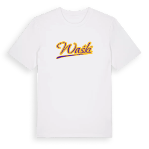 Waśki baseball t-shirt – ekologisk bomull t-shirt från Pinshirt