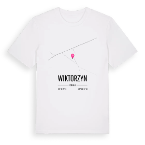 Wiktorzyn karta t-shirt – ekologisk bomull t-shirt från Pinshirt