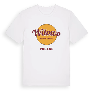 Witowo cirkel t-shirt – ekologisk bomull t-shirt från Pinshirt