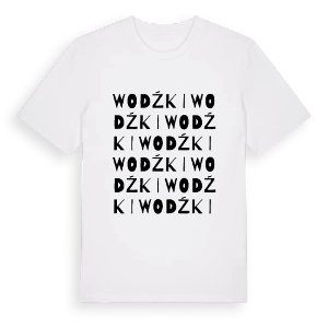 Wodźki ordlek t-shirt – ekologisk bomull t-shirt från Pinshirt
