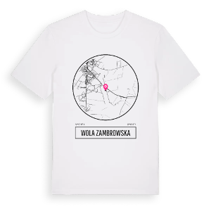 Wola Zambrowska t-shirt – ekologisk bomull t-shirt från Pinshirt