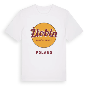 Żłobin cirkel t-shirt – ekologisk bomull t-shirt från Pinshirt