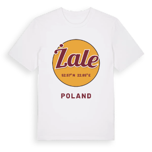 Żale cirkel t-shirt – ekologisk bomull t-shirt från Pinshirt