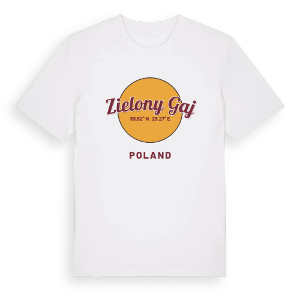 Zielony Gaj cirkel t-shirt – ekologisk bomull t-shirt från Pinshirt