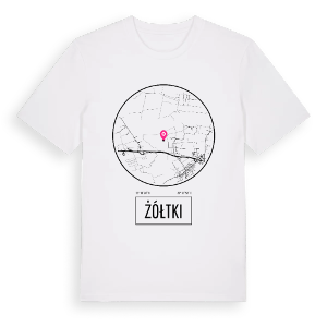 Żółtki t-shirt – ekologisk bomull t-shirt från Pinshirt