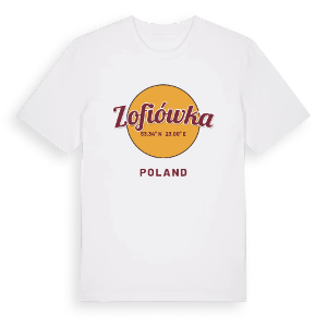 Zofiówka cirkel t-shirt – ekologisk bomull t-shirt från Pinshirt