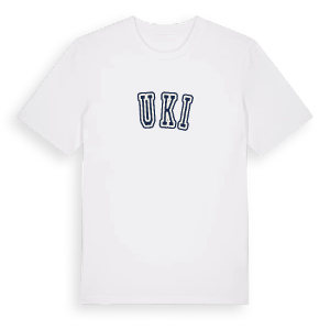 Żuki college t-shirt – ekologisk bomull t-shirt från Pinshirt