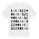 Łabiszewo ordlek t-shirt