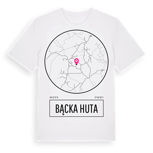 Bącka Huta t-shirt – ekologisk bomull t-shirt från Pinshirt
