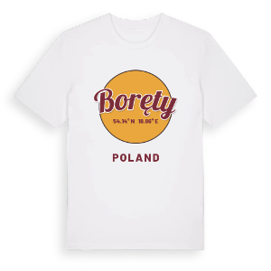 Boręty cirkel t-shirt – ekologisk bomull t-shirt från Pinshirt