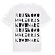 Bruskowo Małe ordlek t-shirt