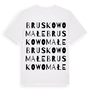Bruskowo Małe ordlek t-shirt – ekologisk bomull t-shirt från Pinshirt