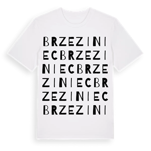 Brzeziniec ordlek t-shirt – ekologisk bomull t-shirt från Pinshirt