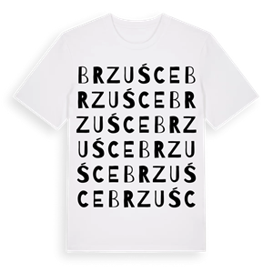 Brzuśce ordlek t-shirt – ekologisk bomull t-shirt från Pinshirt