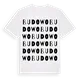 Budowo ordlek t-shirt