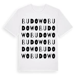 Budowo ordlek t-shirt – ekologisk bomull t-shirt från Pinshirt