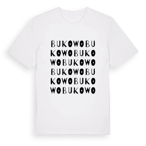 Bukowo ordlek t-shirt – ekologisk bomull t-shirt från Pinshirt