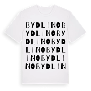 Bydlino ordlek t-shirt – ekologisk bomull t-shirt från Pinshirt