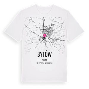 Bytów karta t-shirt – ekologisk bomull t-shirt från Pinshirt