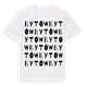 Bytów ordlek t-shirt