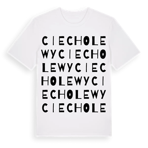 Ciecholewy ordlek t-shirt – ekologisk bomull t-shirt från Pinshirt