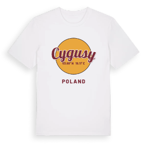 Cygusy cirkel t-shirt – ekologisk bomull t-shirt från Pinshirt