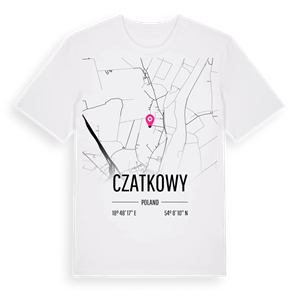Czatkowy karta t-shirt – ekologisk bomull t-shirt från Pinshirt