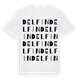 Delfin ordlek t-shirt