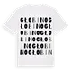 Głobino ordlek t-shirt