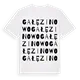 Gałęzinowo ordlek t-shirt