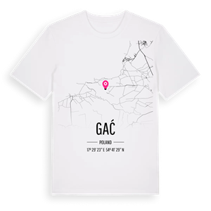Gać karta t-shirt – ekologisk bomull t-shirt från Pinshirt