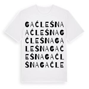 Gać Leśna ordlek t-shirt – ekologisk bomull t-shirt från Pinshirt