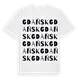 Gdańsk ordlek t-shirt