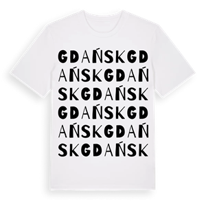 Gdańsk ordlek t-shirt – ekologisk bomull t-shirt från Pinshirt