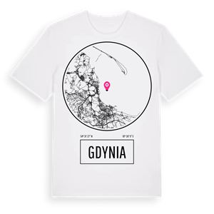 Gdynia t-shirt – ekologisk bomull t-shirt från Pinshirt