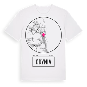 Gdynia t-shirt – ekologisk bomull t-shirt från Pinshirt