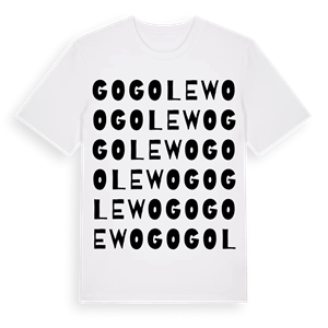 Gogolewo ordlek t-shirt – ekologisk bomull t-shirt från Pinshirt