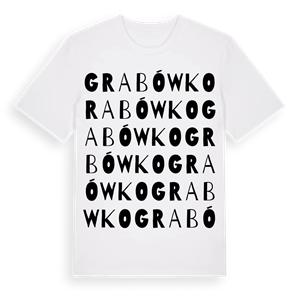 Grabówko ordlek t-shirt – ekologisk bomull t-shirt från Pinshirt