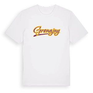 Gronajny baseball t-shirt – ekologisk bomull t-shirt från Pinshirt