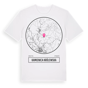 Kamienica Królewska t-shirt – ekologisk bomull t-shirt från Pinshirt