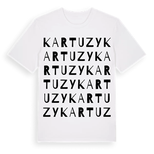 Kartuzy ordlek t-shirt – ekologisk bomull t-shirt från Pinshirt