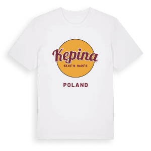 Kępina cirkel t-shirt – ekologisk bomull t-shirt från Pinshirt
