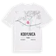 Kobylnica karta t-shirt