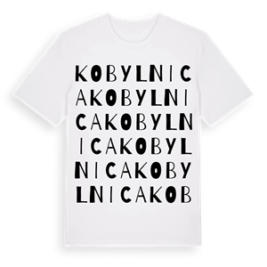Kobylnica ordlek t-shirt – ekologisk bomull t-shirt från Pinshirt